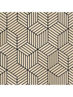 17.71 Inch 118 Inch Geometric Hexagon Wallpaper Contact Paper Peel and Stick